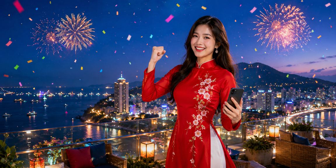 Giải trí casino và áo dài Việt Nam trong không gian sang trọng tại Vũng Tàu